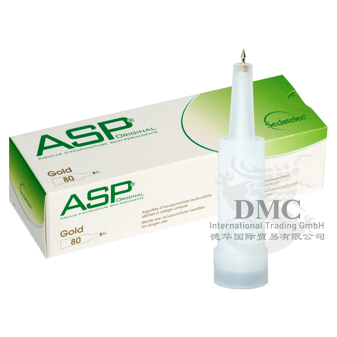 Sedatelec ASP Originale GOLD 80 - Aghi per agopuntura semipermanenti