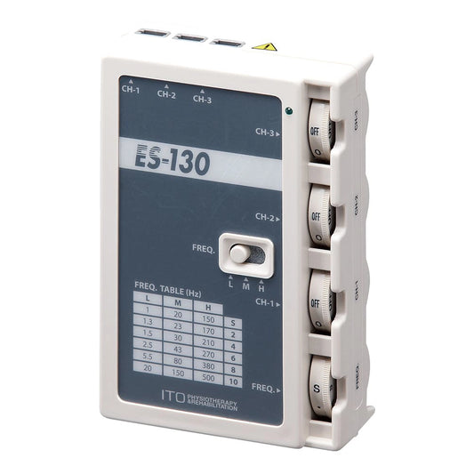 Elettrostimolatore per Aghi e e Placche a 3 Canali per Elettroagopuntura ITO ES-130 - Z11