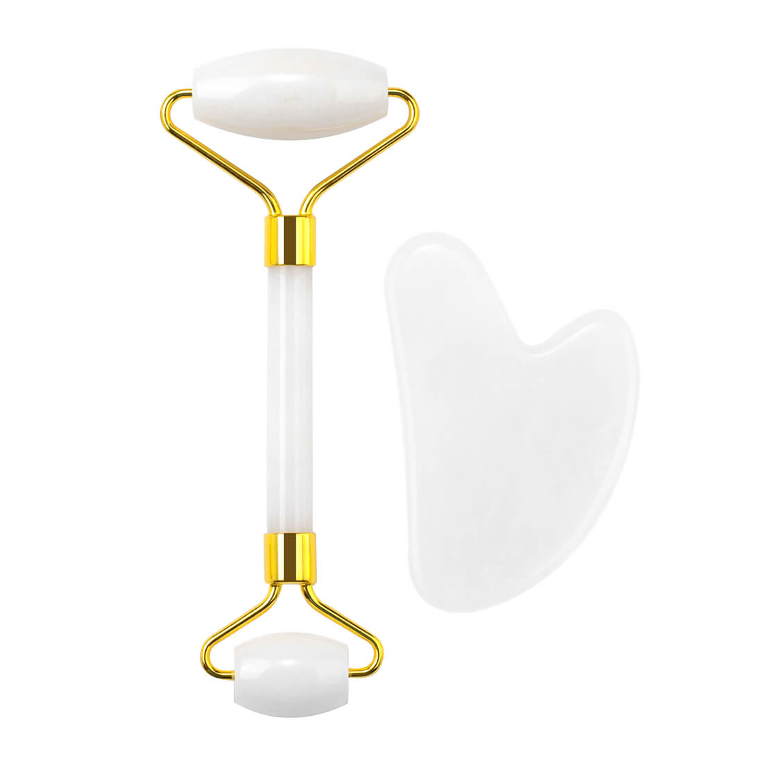Acutop Beauty Set - Roller Massaggi Giada Bianca -A46007