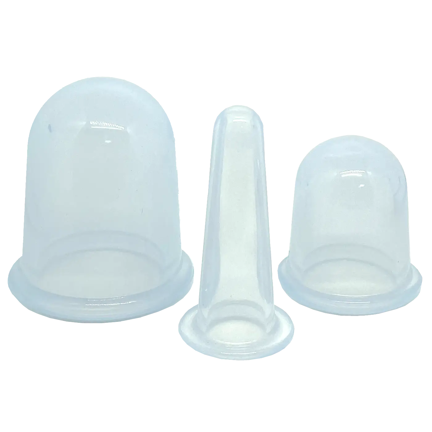 Set di 3 coppette per massaggio in Silicone - DA300T-Set